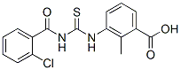 434304-94-6,3-[[[(2-CHLOROBENZOYL)AMINO]THIOXOMETHYL]AMINO]-2-METHYL-BENZOIC ACID
