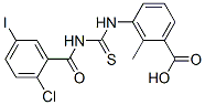 434305-30-3,3-[[[(2-CHLORO-5-IODOBENZOYL)AMINO]THIOXOMETHYL]AMINO]-2-METHYL-BENZOIC ACID