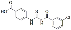 434306-29-3,4-[[[(3-CHLOROBENZOYL)AMINO]THIOXOMETHYL]AMINO]-BENZOIC ACID