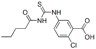 434309-90-7,2-CHLORO-5-[[[(1-OXOPENTYL)AMINO]THIOXOMETHYL]AMINO]-BENZOIC ACID