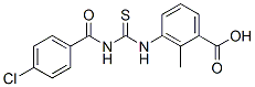 434310-59-5,3-[[[(4-CHLOROBENZOYL)AMINO]THIOXOMETHYL]AMINO]-2-METHYL-BENZOIC ACID
