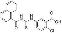 434312-66-0,2-CHLORO-5-[[[(1-NAPHTHALENYLCARBONYL)AMINO]THIOXOMETHYL]AMINO]-BENZOIC ACID