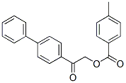 4347-74-4,[2-oxo-2-(4-phenylphenyl)ethyl] 4-methylbenzoate