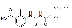 435281-77-9,2-METHYL-3-[[[[4-(1-METHYLETHYL)BENZOYL]AMINO]THIOXOMETHYL]AMINO]-BENZOIC ACID