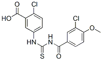 435285-81-7,2-CHLORO-5-[[[(3-CHLORO-4-METHOXYBENZOYL)AMINO]THIOXOMETHYL]AMINO]-BENZOIC ACID