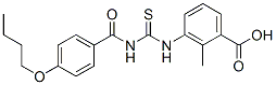 435291-31-9,3-[[[(4-BUTOXYBENZOYL)AMINO]THIOXOMETHYL]AMINO]-2-METHYL-BENZOIC ACID