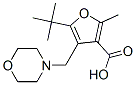 435342-04-4,5-TERT-BUTYL-2-METHYL-4-MORPHOLIN-4-YLMETHYL-FURAN-3-CARBOXYLIC ACID