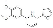 435342-09-9,[1-(3,4-DIMETHOXY-PHENYL)-BUT-3-ENYL]-FURAN-2-YLMETHYL-AMINE