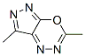 436085-95-9,Pyrazolo[4,3-e][1,3,4]oxadiazine,  3,7-dimethyl-