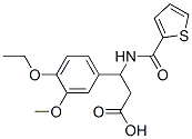 436087-15-9,3-(4-ETHOXY-3-METHOXY-PHENYL)-3-[(THIOPHENE-2-CARBONYL)-AMINO]-PROPIONIC ACID