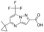436088-38-9,5-(1-METHYL-CYCLOPROPYL)-7-TRIFLUOROMETHYL-PYRAZOLO[1,5-A]PYRIMIDINE-2-CARBOXYLIC ACID