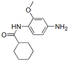 436091-36-0,Cyclohexanecarboxamide, N-(4-amino-2-methoxyphenyl)- (9CI)