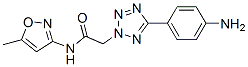 436092-90-9,2-[5-(4-AMINO-PHENYL)-TETRAZOL-2-YL]-N-(5-METHYL-ISOXAZOL-3-YL)-ACETAMIDE