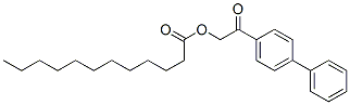 4376-38-9,[2-oxo-2-(4-phenylphenyl)ethyl] dodecanoate