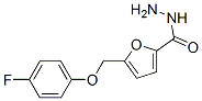 438221-91-1,2-Furancarboxylicacid,5-[(4-fluorophenoxy)methyl]-,hydrazide(9CI)