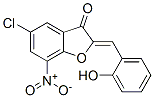 438625-27-5,3(2H)-BENZOFURANONE, 5-CHLORO-2-[(2-HYDROXYPHENYL)METHYLENE]-7-NITRO-