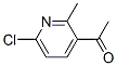 439111-18-9,Ethanone, 1-(6-chloro-2-methyl-3-pyridinyl)- (9CI)
