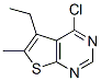439692-90-7,4-CHLORO-5-ETHYL-6-METHYLTHIENO[2,3-D]PYRIMIDINE