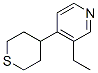 439928-60-6,Pyridine, 3-ethyl-4-(tetrahydro-2H-thiopyran-4-yl)- (9CI)