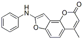 440111-05-7,2H-Furo[2,3-h]-1-benzopyran-2-one,  4-methyl-8-(phenylamino)-