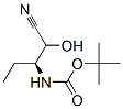 440125-16-6,Carbamic acid, [(1S)-1-(cyanohydroxymethyl)propyl]-, 1,1-dimethylethyl ester