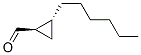 441313-03-7,Cyclopropanecarboxaldehyde, 2-hexyl-, (1R,2R)- (9CI)