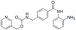 442532-99-2,pyridin-3-ylmethyl N-[[4-[(2-aminophenyl)carbamoyl]phenyl]methyl]carbamate