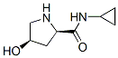 442563-57-7,2-Pyrrolidinecarboxamide,N-cyclopropyl-4-hydroxy-,(2R,4R)-(9CI)