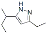 442886-89-7,1H-Pyrazole,  3-ethyl-5-(1-methylpropyl)-