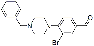 443777-04-6,4-(4-BENZYL-1-PIPERAZINO)-3-BROMO-BENZALDEHYDE