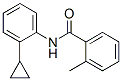 444110-77-4,Benzamide, N-(2-cyclopropylphenyl)-2-methyl- (9CI)