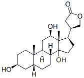4442-12-0,(5beta)-3beta,12beta,14-trihydroxycardanolide