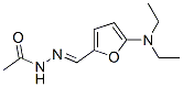 444281-46-3,Acetic  acid,  [[5-(diethylamino)-2-furanyl]methylene]hydrazide  (9CI)