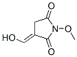 444616-13-1,2,5-Pyrrolidinedione, 3-(hydroxymethylene)-1-methoxy- (9CI)