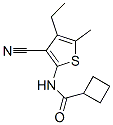 444935-17-5,Cyclobutanecarboxamide, N-(3-cyano-4-ethyl-5-methyl-2-thienyl)- (9CI)