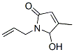 445489-29-2,2H-Pyrrol-2-one, 1,5-dihydro-5-hydroxy-4-methyl-1-(2-propenyl)- (9CI)
