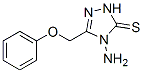 4461-15-8,4-triazole-3-thione,2,4-dihydro-4-amino-5-(phenoxymethyl)-3h-2