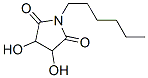 446833-95-0,2,5-Pyrrolidinedione, 1-hexyl-3,4-dihydroxy- (9CI)
