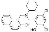 4479-38-3,1-[[cyclohexyl-[(3,5-dichloro-2-hydroxy-phenyl)methyl]amino]methyl]nap hthalen-2-ol