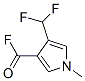 448236-05-3,1H-Pyrrole-3-carbonyl fluoride, 4-(difluoromethyl)-1-methyl- (9CI)
