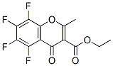 4487-61-0,5,6,7,8-TETRAFLUORO-2-METHYL-4-OXO-4H-CHROMENE-3-CARBOXYLIC ACID ETHYL ESTER