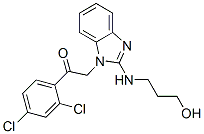 450356-69-1,Ethanone,  1-(2,4-dichlorophenyl)-2-[2-[(3-hydroxypropyl)amino]-1H-benzimidazol-1-yl]-