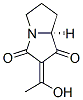 451462-80-9,1H-Pyrrolizine-1,3(2H)-dione,tetrahydro-2-(1-hydroxyethylidene)-,(7aS)-(9CI)