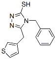 451502-05-9,4-BENZYL-5-(3-THIENYLMETHYL)-4H-1,2,4-TRIAZOLE-3-THIOL