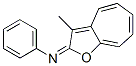 452916-47-1,Benzenamine,  N-(3-methyl-2H-cyclohepta[b]furan-2-ylidene)-  (9CI)