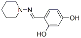 453551-17-2,1,3-Benzenediol, 4-[(1-piperidinylimino)methyl]- (9CI)