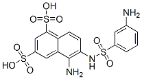 454705-71-6,1,3-NAPHTHALENEDISULFONIC ACID, 5-AMINO-6-[[(3-AMINOPHENYL)SULFONYL]AMINO]-