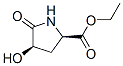 455334-20-0,D-Proline, 4-hydroxy-5-oxo-, ethyl ester, (4R)- (9CI)