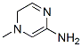 457099-20-6,Pyrazinamine, 4,5-dihydro-4-methyl- (9CI)
