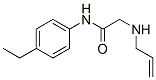 457617-18-4,Acetamide, N-(4-ethylphenyl)-2-(2-propenylamino)- (9CI)